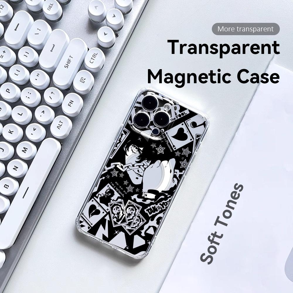 Game P-Persona 5 Phone Case Ma - Phone Cases Clear recension och pris