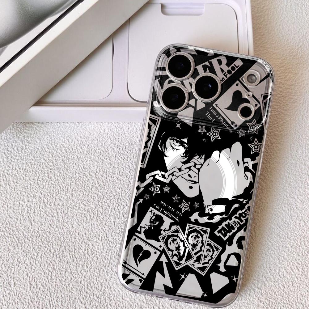 Game P-Persona 5 Phone Case Ma - Phone Cases Clear recension och pris