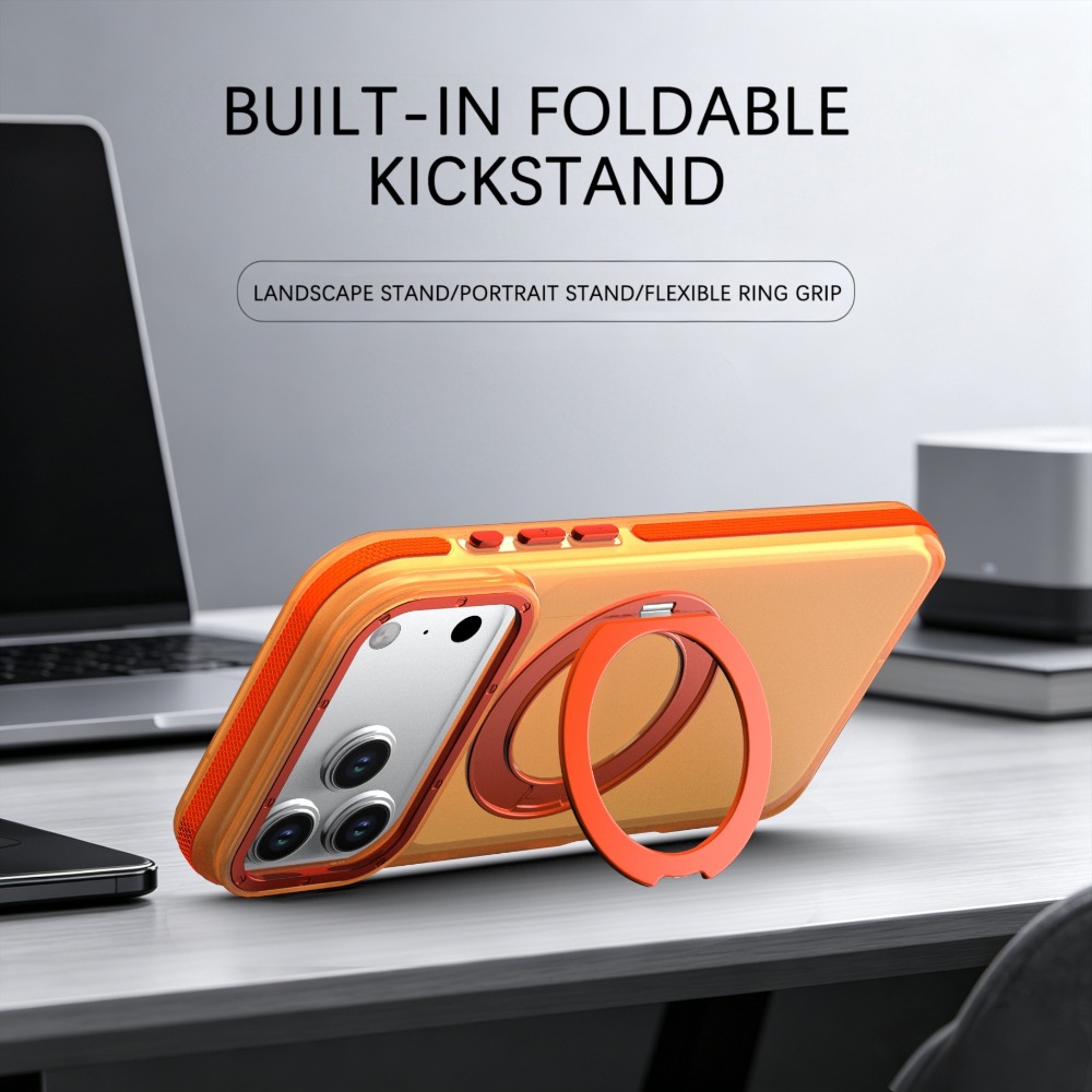 Contrasting Color 360 Rotating - Ring Stand Case recension och pris