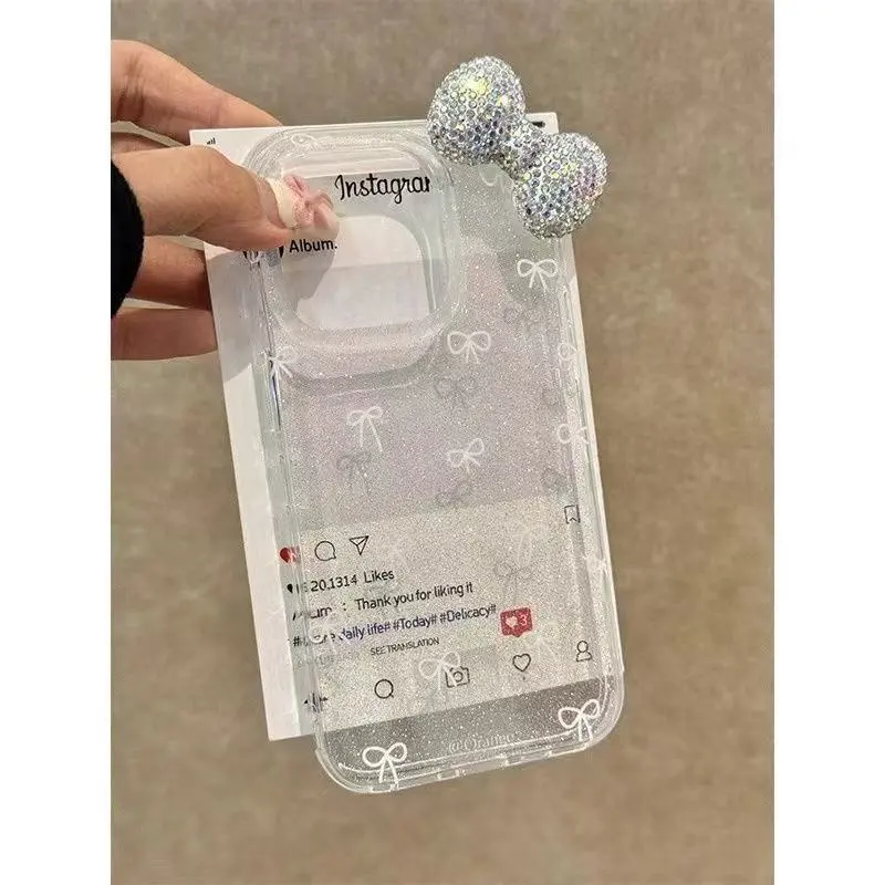 Luxury Sparkling Powder 3D Ful - Phone Cases Expensive recension och pris