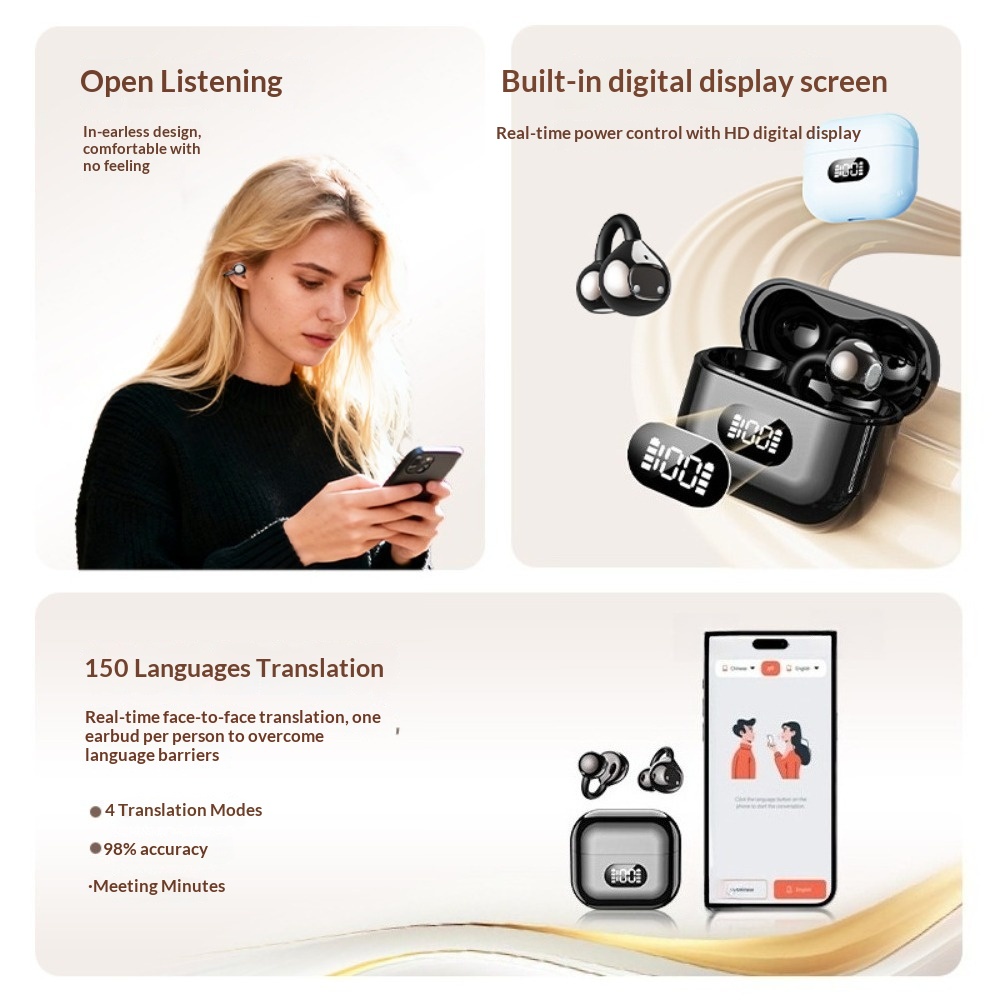 New Wireless Clip-On Ear Digit - Phone Cases On Amazon recension och pris