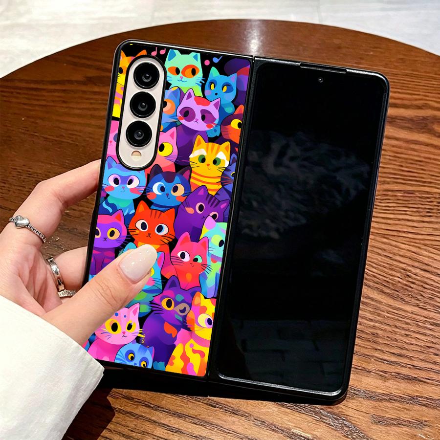 Full Cover Cat Phone Cover Cas - Phone Cases Z Flip 5 recension och pris